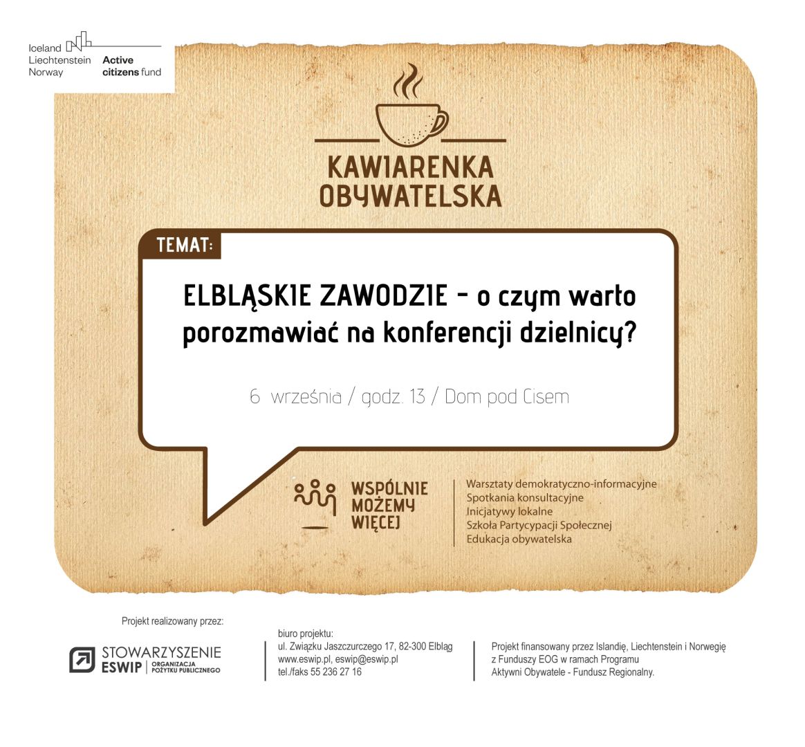 Mieszkańcy, NGO, przedsiębiorcy - o czym warto porozmawiać na konferencji dzielnicy