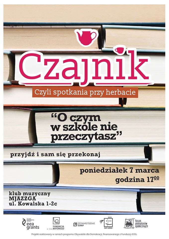 Czajnik: O czym w szkole nie poczytasz