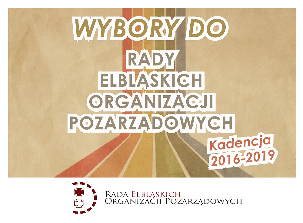 Wybory do Rady Elbląskich Organizacji Pozarządowych kadencji 2016-2019