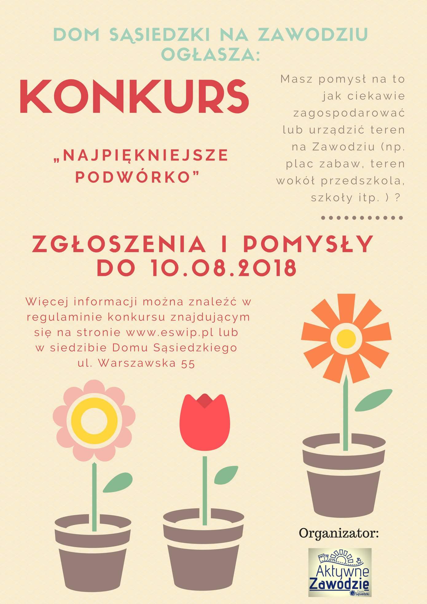 Aktywne Zawodzie Konkurs podwórkowy