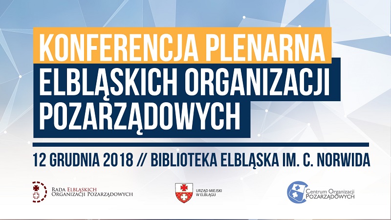 REOP zaprasza na Konferencję Plenarną i spotkanie świąteczne elbląskich organizacji