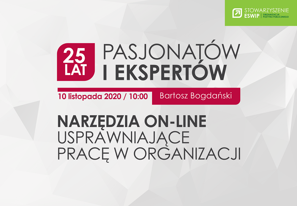 Narzędzia on-line usprawniające pracę w organizacji