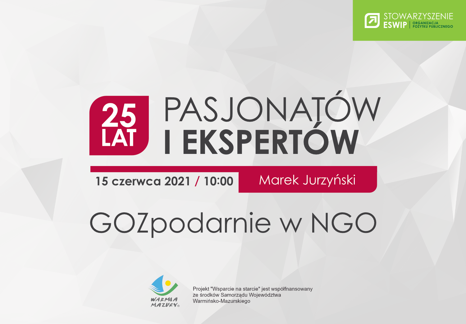 Webinarium: GOZpodarnie w NGO