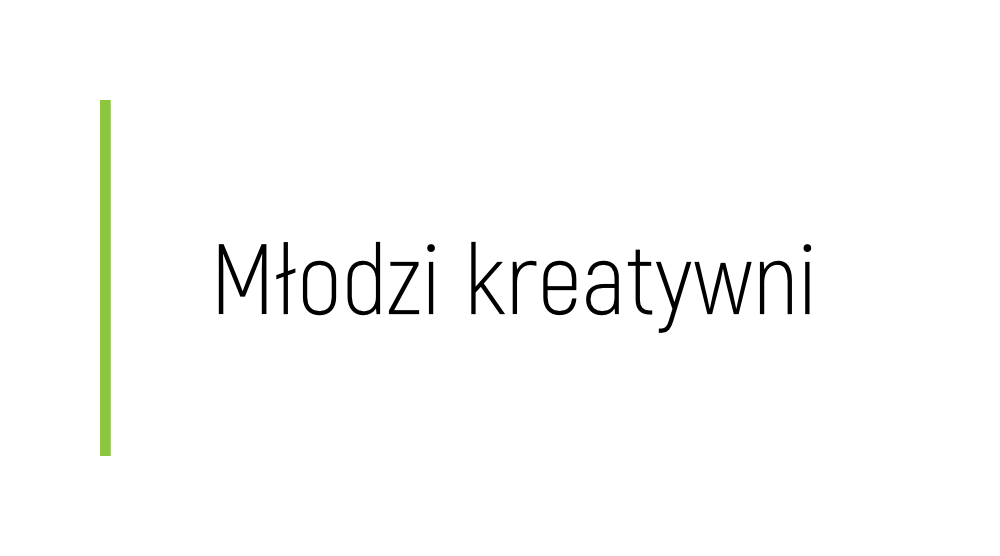 Młodzi kreatywni