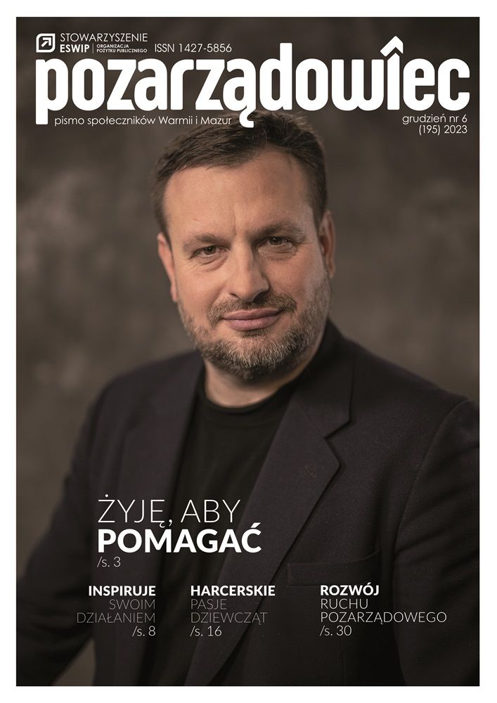 Pozarządowiec, wydanie nr 6, grudzień 2023