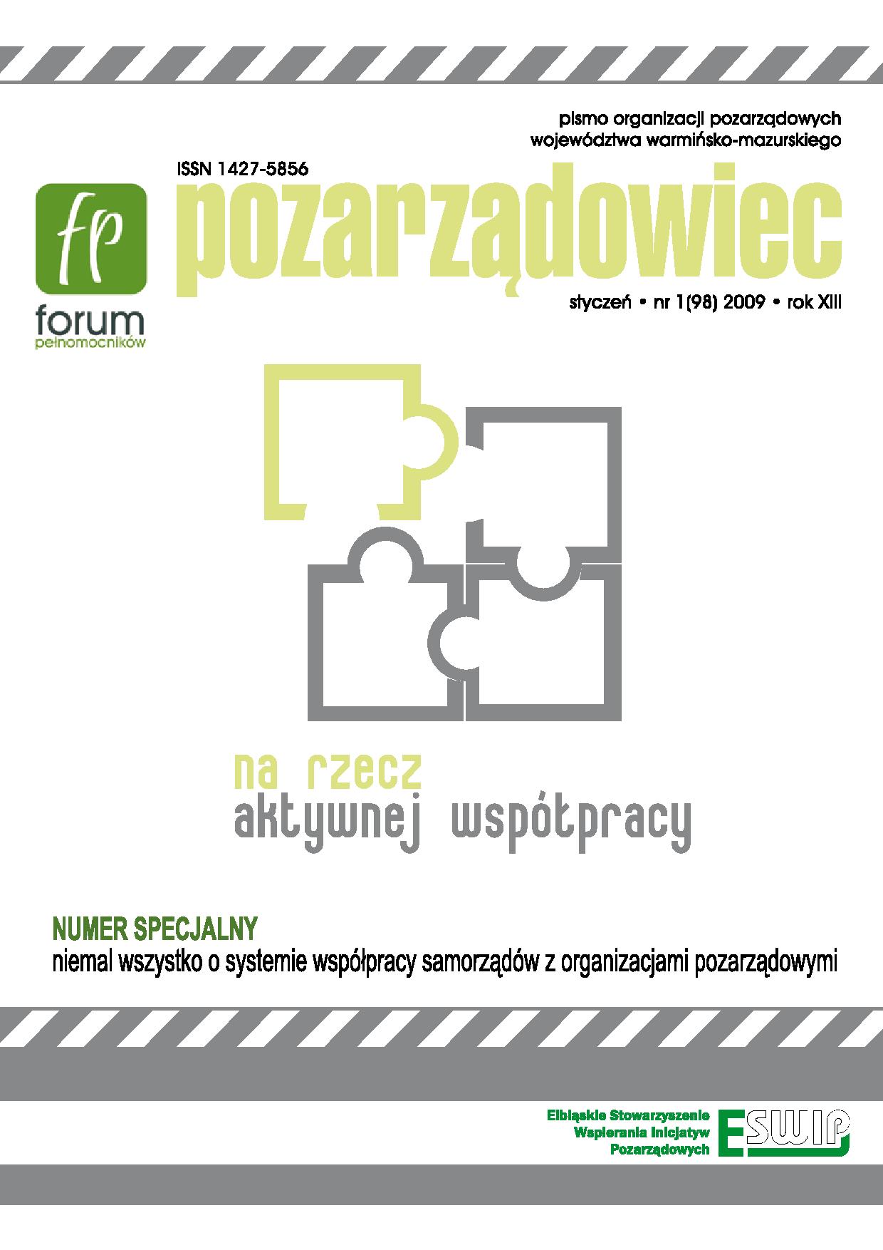 Wydanie nr 1. Styczeń 2009