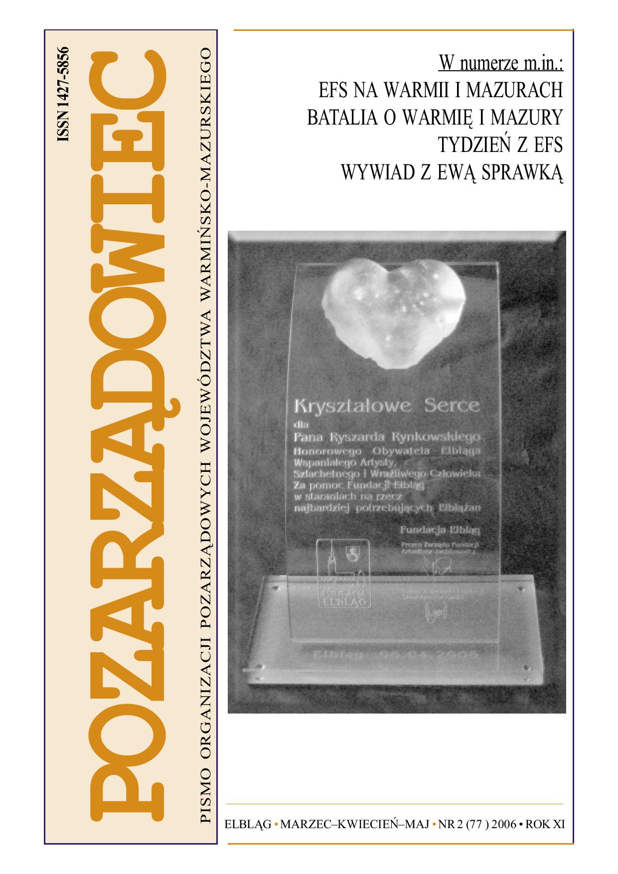 Wydanie nr 2. Marzec/kwiecień 2006