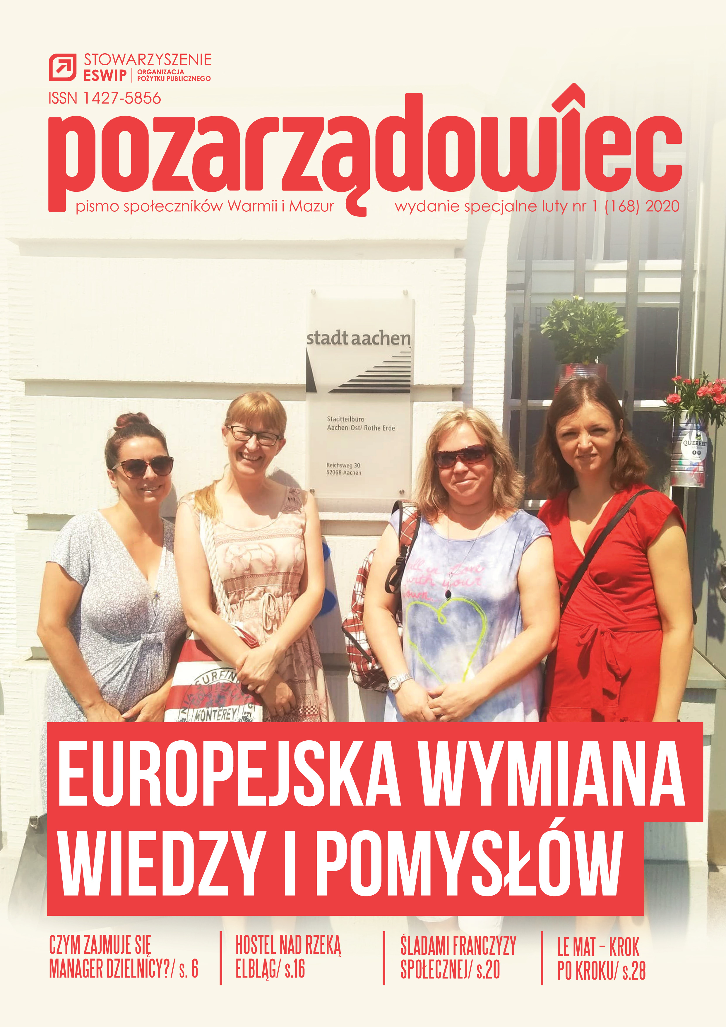 Pozarządowiec. Wydanie nr 1. Luty 2020